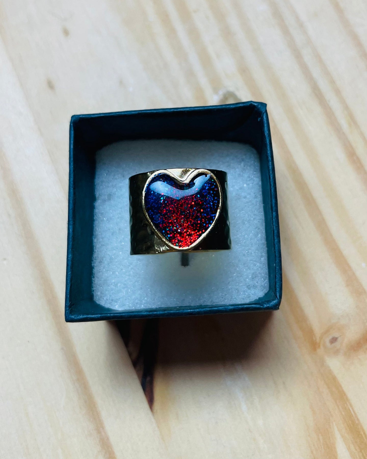 14k Gold Plated Heart Ring | Arrow Boutique | | Arrow Women's Boutique