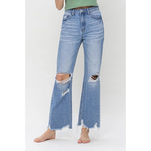 90s Vintage High Rise Distressed Flare Jean | Arrow Boutique | | Arrow Women's Boutique