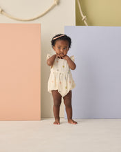 Load image into Gallery viewer, Amelia Romper Embroidered Daises Rylee &amp; Cru | Rylee &amp; Cru | | Arrow Women's Boutique