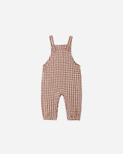 Load image into Gallery viewer, Baby Overalls Brick Check | Rylee &amp; Cru | Rylee &amp; Cru | | Arrow Women's Boutique