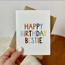 Load image into Gallery viewer, Bestie Birthday Cards | Arrow Boutique | | Arrow Women&#39;s Boutique