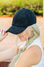 Load image into Gallery viewer, CC Terry Cloth Baseball Hat | Aili&#39;s Corner | Black OneSize | Arrow Women&#39;s Boutique