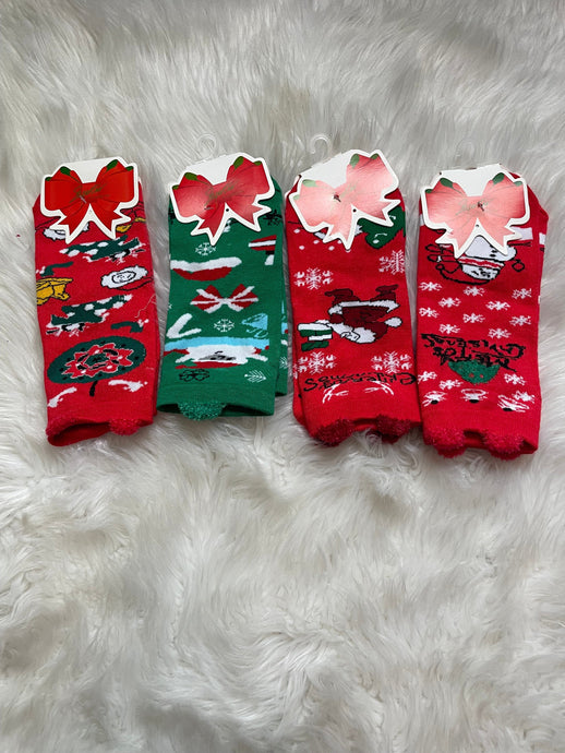 Christmas Theme Socks | Arrow Boutique | | Arrow Women's Boutique