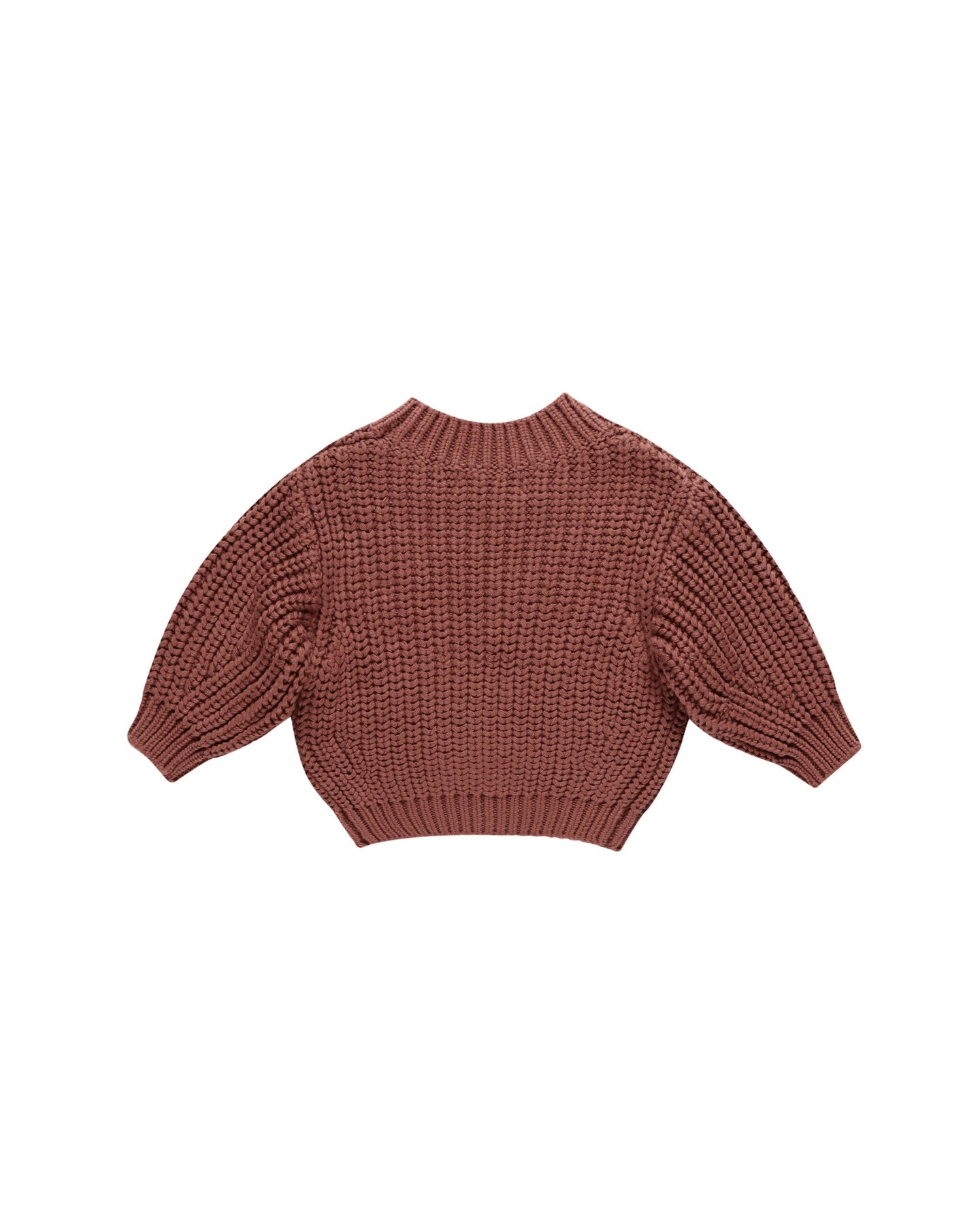 Chunky Knit Sweater | Cranberry Quincy Mae | Quincy Mae | | Arrow Women's Boutique