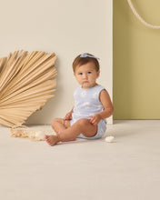 Load image into Gallery viewer, Cinch Playsuit Periwinkle Daisy Rylee &amp; Cru | Rylee &amp; Cru | | Arrow Women's Boutique