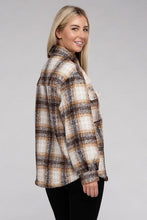 Load image into Gallery viewer, Cozy Plaid Flannel Shacket | Ambiance Apparel | | Arrow Women&#39;s Boutique