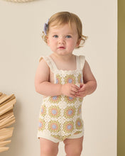 Load image into Gallery viewer, Crochet Romper | Blue, Light Pink, Ivory Rylee &amp; Cru | Rylee &amp; Cru | | Arrow Women's Boutique