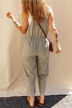 Load image into Gallery viewer, Drawstring Buttoned Straps Cropped Overalls | little daisy closet | | Arrow Women&#39;s Boutique