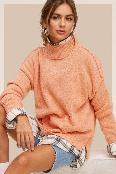 Ella Sweater | La Miel | PUMPKIN S | Arrow Women's Boutique