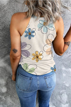 Load image into Gallery viewer, Flower Print Casual Tank Top | little daisy closet | | Arrow Women&#39;s Boutique