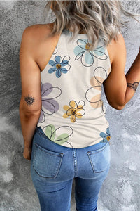 Flower Print Casual Tank Top | little daisy closet | | Arrow Women's Boutique
