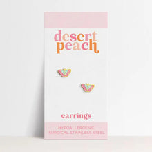 Load image into Gallery viewer, Gold Butterfly Stud Earrings | Desert Peach | | Arrow Women&#39;s Boutique
