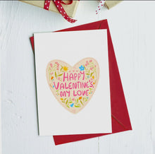 Load image into Gallery viewer, Happy Valentine&#39;s My Love Card | Arrow Boutique | | Arrow Women&#39;s Boutique