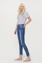 Load image into Gallery viewer, High Rise Ankle Skinny with Uneven Hem Detail | VERVET by Flying Monkey | | Arrow Women&#39;s Boutique