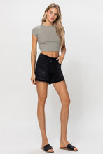 Load image into Gallery viewer, High Rise Criss Cross Stretch Shorts | VERVET by Flying Monkey | | Arrow Women&#39;s Boutique