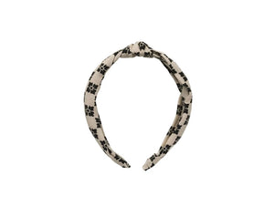 Knotted Headband ll Flower Check Rylee & Cru | Arrow Boutique | | Arrow Women's Boutique