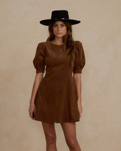 Levi Mini Dress | Saddle Rylee & Cru | Rylee & Cru | | Arrow Women's Boutique