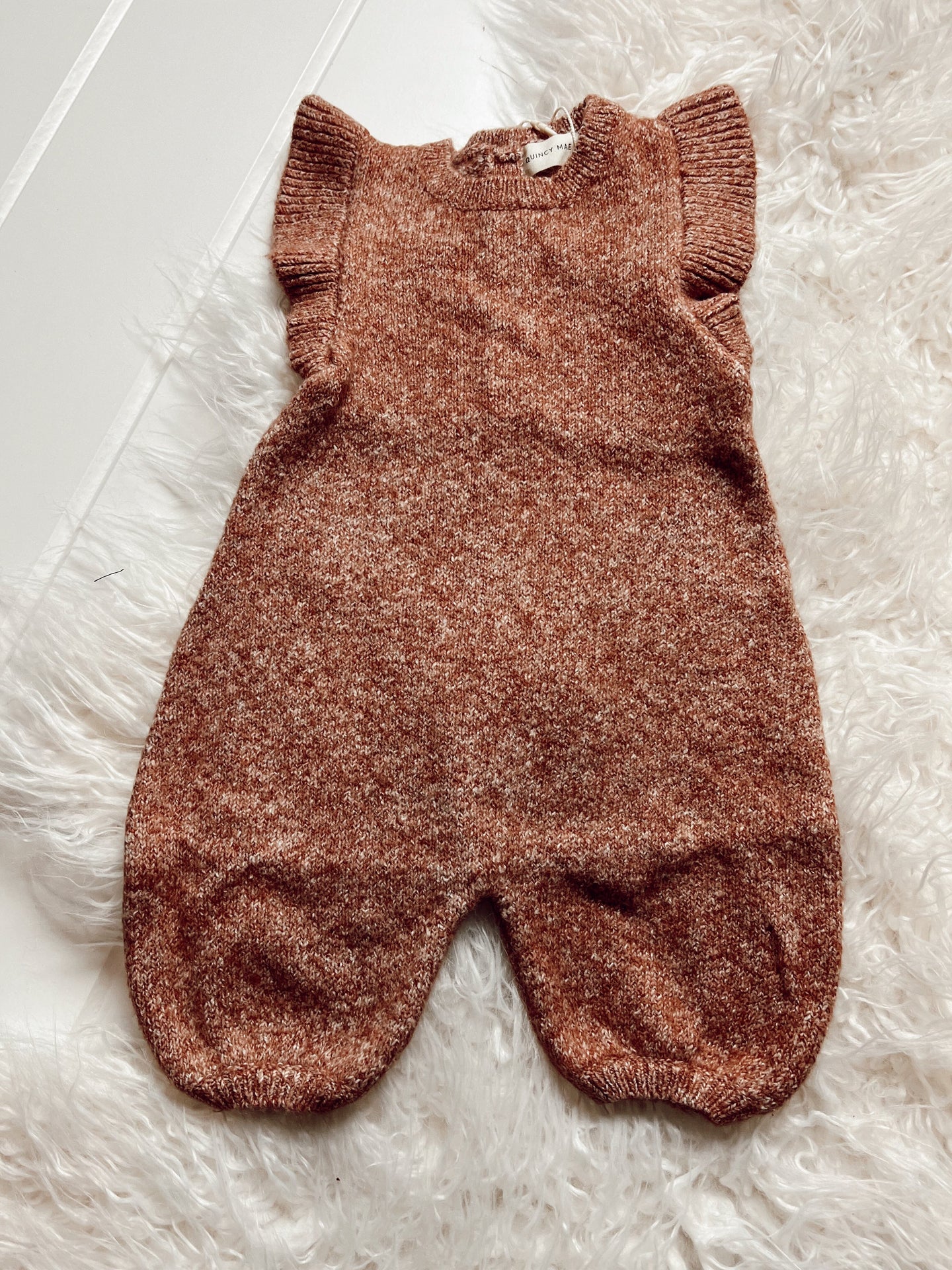 Mira Knit Romper | Heathered Clay Quincy Mae | Quincy Mae | | Arrow Women's Boutique