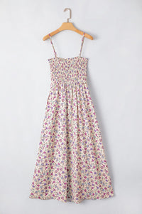 Multicolour Bohemian Ditsy Floral Smocked Fit Flare Sundress | Arrow Boutique | | Arrow Women's Boutique