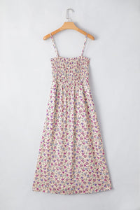 Multicolour Bohemian Ditsy Floral Smocked Fit Flare Sundress | Arrow Boutique | | Arrow Women's Boutique