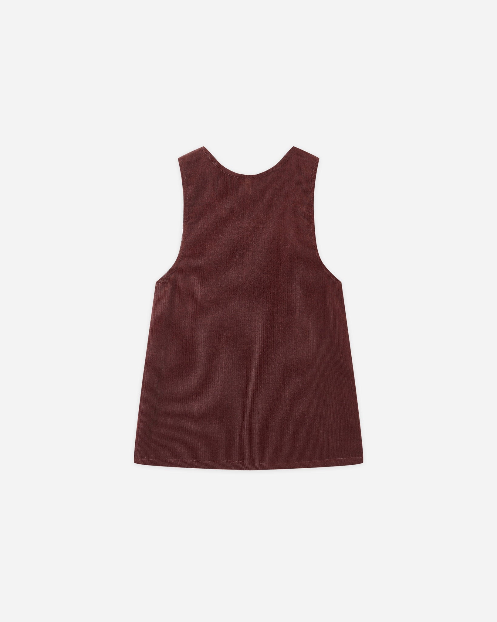 overall dress burgundy Juniors' Live To Be Spoiled Corduroy Overall Dress and Tee Set