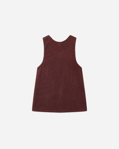 Odette Overall Dress | Burgundy Rylee & Cru | Rylee & Cru | | Arrow Women's Boutique