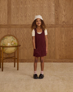 Odette Overall Dress | Burgundy Rylee & Cru | Rylee & Cru | | Arrow Women's Boutique