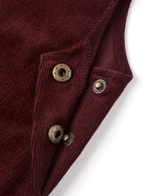 Load image into Gallery viewer, Odette Overall Dress | Burgundy Rylee &amp; Cru | Rylee &amp; Cru | | Arrow Women&#39;s Boutique