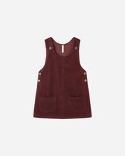 Load image into Gallery viewer, Odette Overall Dress | Burgundy Rylee &amp; Cru | Rylee &amp; Cru | | Arrow Women&#39;s Boutique