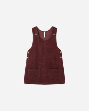 Odette Overall Dress | Burgundy Rylee & Cru | Rylee & Cru | | Arrow Women's Boutique