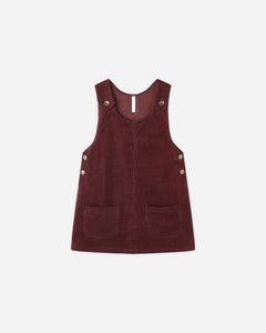 Odette Overall Dress | Burgundy Rylee & Cru Arrow Boutique Odette Overall Dress | Burgundy Rylee & Cru Arrow Boutique