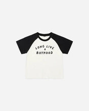 Load image into Gallery viewer, Raglan Short Sleeve Tee Long Live Boyhood | Rylee &amp; Cru | Rylee &amp; Cru | | Arrow Women's Boutique