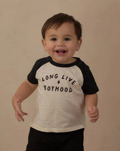 Load image into Gallery viewer, Raglan Short Sleeve Tee Long Live Boyhood | Rylee &amp; Cru | Rylee &amp; Cru | | Arrow Women's Boutique