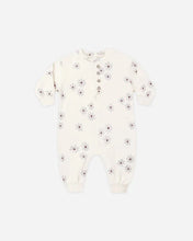 Load image into Gallery viewer, Relaxed Fleece Jumpsuit Blue Daisy | Quincy Mae | Quincy Mae | | Arrow Women's Boutique