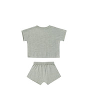 Load image into Gallery viewer, Relaxed Summer Knit Set | Heathered Sky Quincy Mae | Quincy Mae | | Arrow Women&#39;s Boutique