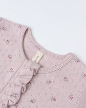 Load image into Gallery viewer, Ruffle Jumpsuit | Lilac Ditsy Quincy Mae | Quincy Mae | | Arrow Women&#39;s Boutique