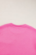 Load image into Gallery viewer, Sachet Pink Textured Cap Sleeve T Shirt Dress | Arrow Boutique | | Arrow Women&#39;s Boutique