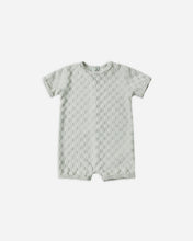 Load image into Gallery viewer, Shorty One-Piece Sage Check Rylee &amp; Cru | Rylee &amp; Cru | | Arrow Women's Boutique