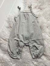 Load image into Gallery viewer, Smocked Jumpsuit | Periwinkle Stripe Quincy Mae | Quincy Mae | | Arrow Women&#39;s Boutique