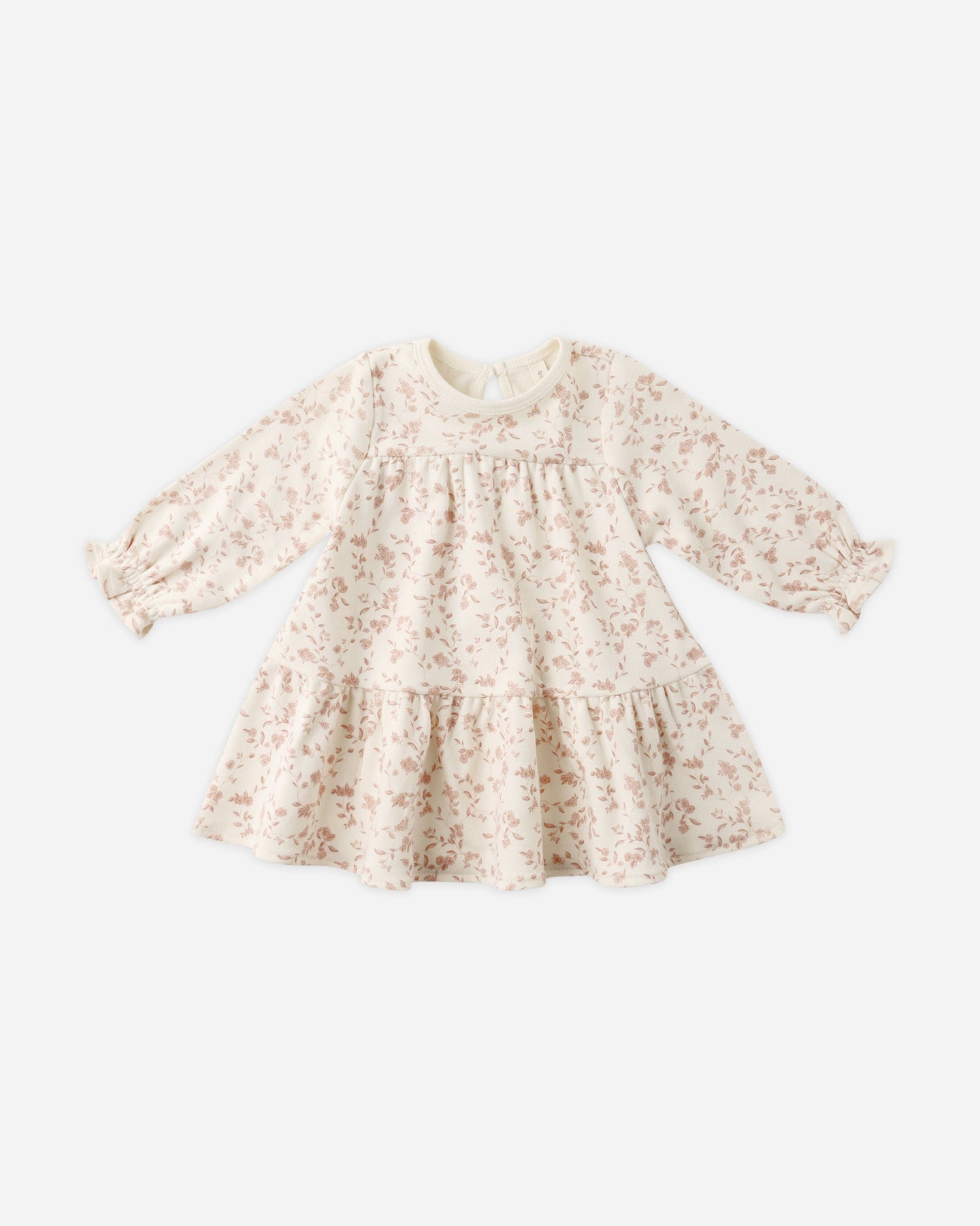 Quincy Mae Tiered Jersey Dress - French Garden 0-3 months Quincy Mae Tiered Jersey Dress - French Garden 0-3 months