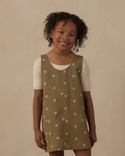 Load image into Gallery viewer, V-Neck Overall Dress Embroidered Daisies | Rylee &amp; Cru | Rylee &amp; Cru | | Arrow Women's Boutique