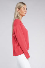 Load image into Gallery viewer, V Neck Soft Sweater | Nuvi Apparel | | Arrow Women&#39;s Boutique