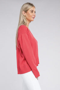 V Neck Soft Sweater | Nuvi Apparel | | Arrow Women's Boutique