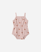 Load image into Gallery viewer, Waffle Cinch Romper | Pink Daisy Quincy Mae | Quincy Mae | | Arrow Women's Boutique