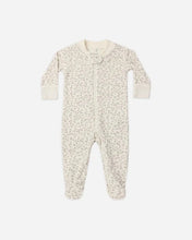 Load image into Gallery viewer, Zip Long Sleeve Sleeper Footie Floret | Quincy Mae | Quincy Mae | | Arrow Women's Boutique