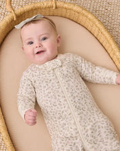 Load image into Gallery viewer, Zip Long Sleeve Sleeper Footie Floret | Quincy Mae | Quincy Mae | | Arrow Women's Boutique