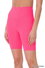 Load image into Gallery viewer, ATHLETIC HIGH RISE BIKER SHORTS | ZENANA | | Arrow Women&#39;s Boutique