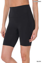 Load image into Gallery viewer, ATHLETIC HIGH RISE BIKER SHORTS | ZENANA | | Arrow Women&#39;s Boutique