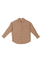 Load image into Gallery viewer, Autumn beige plaid shirts | Lilou | | Arrow Women&#39;s Boutique