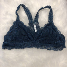 Load image into Gallery viewer, Barely There Lace Bra | Anemone | Anemone | Navy S/M | Arrow Women&#39;s Boutique